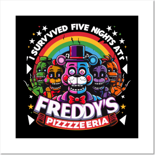 I Survived Five Nights at Freddy's Pizzeria Posters and Art